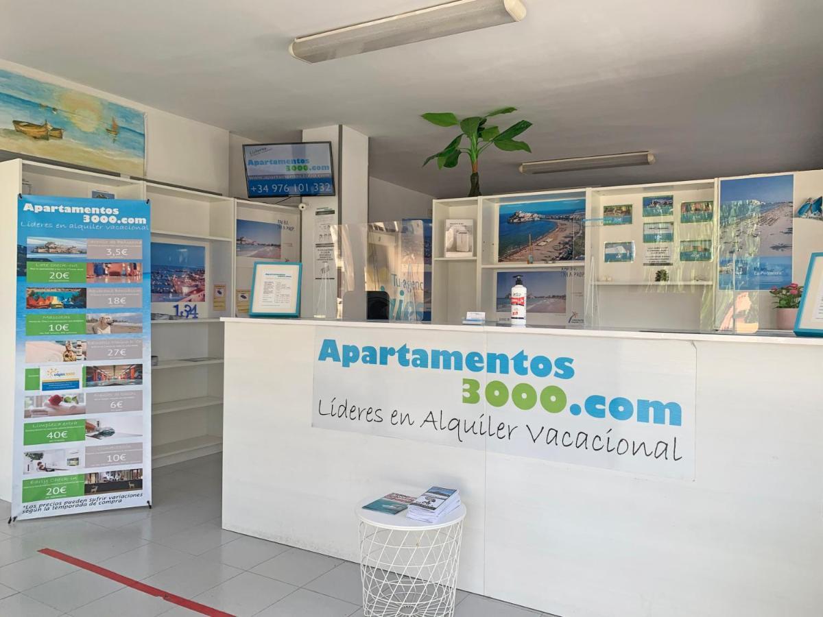 Apartamentos Las Palmeras 3000 Peñíscola المظهر الخارجي الصورة